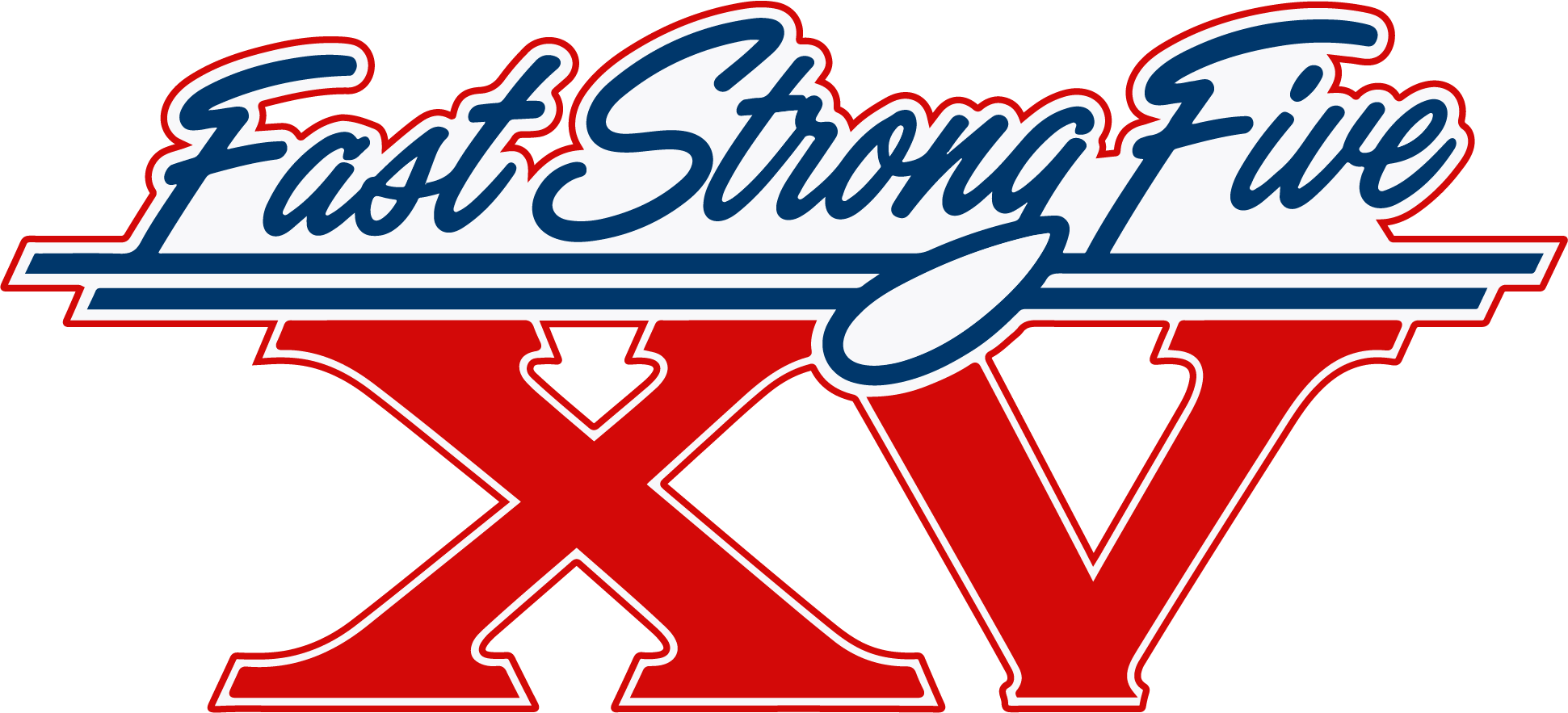 FastStrongFive Season XV crest