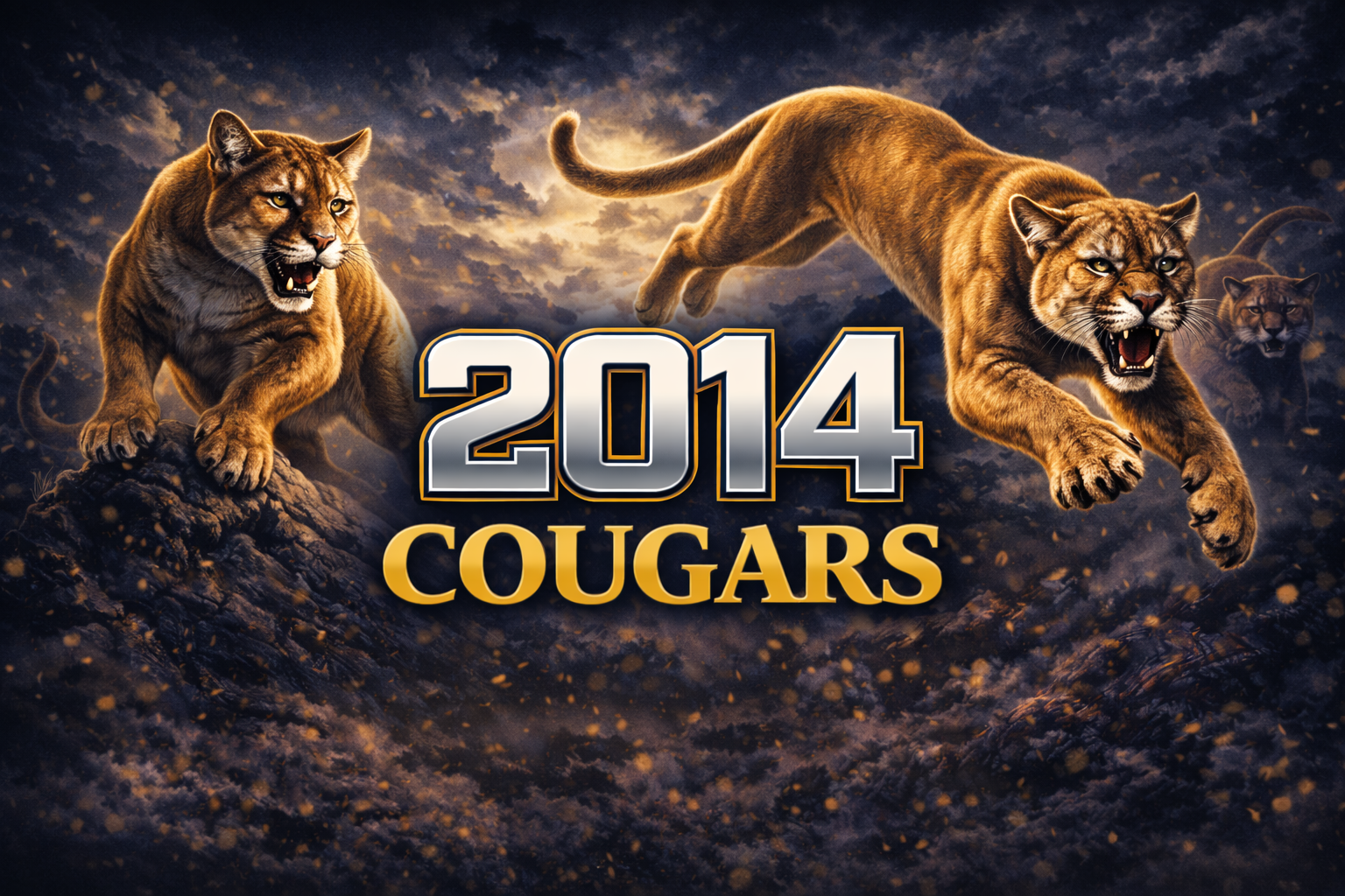 2014 championship artwork for Cougars