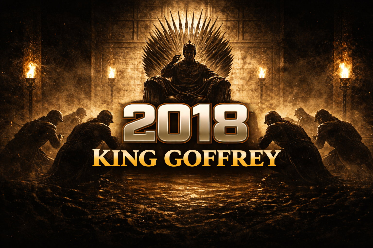 2018 championship artwork for King Goffrey