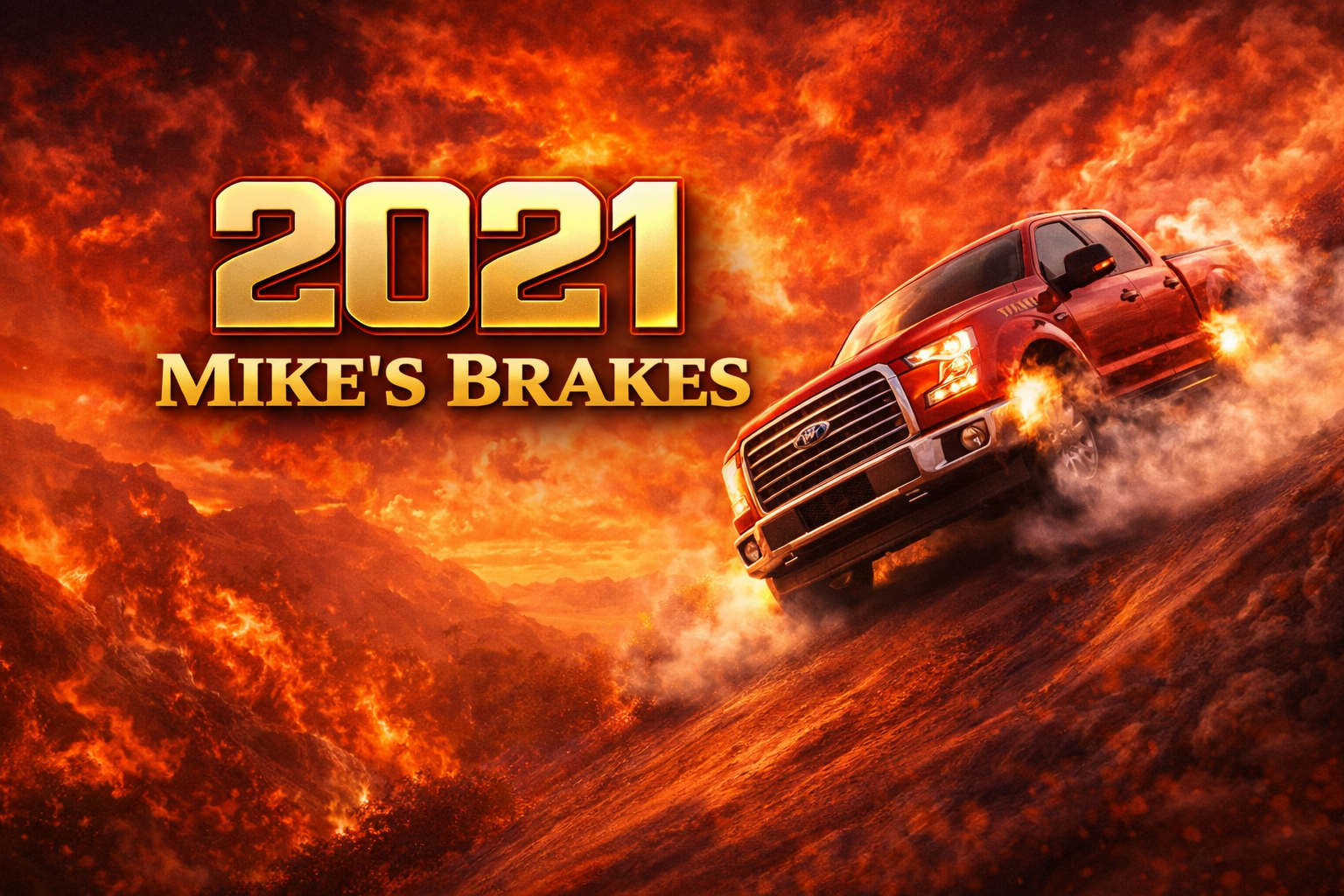 2021 championship artwork for Mike's Brakes