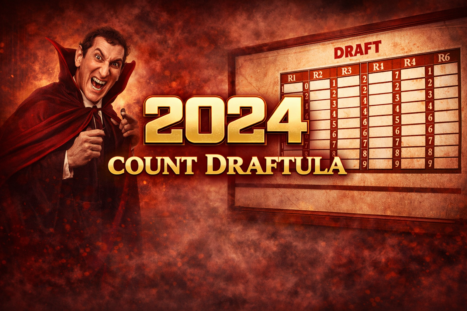2024 championship artwork for Count Draftula