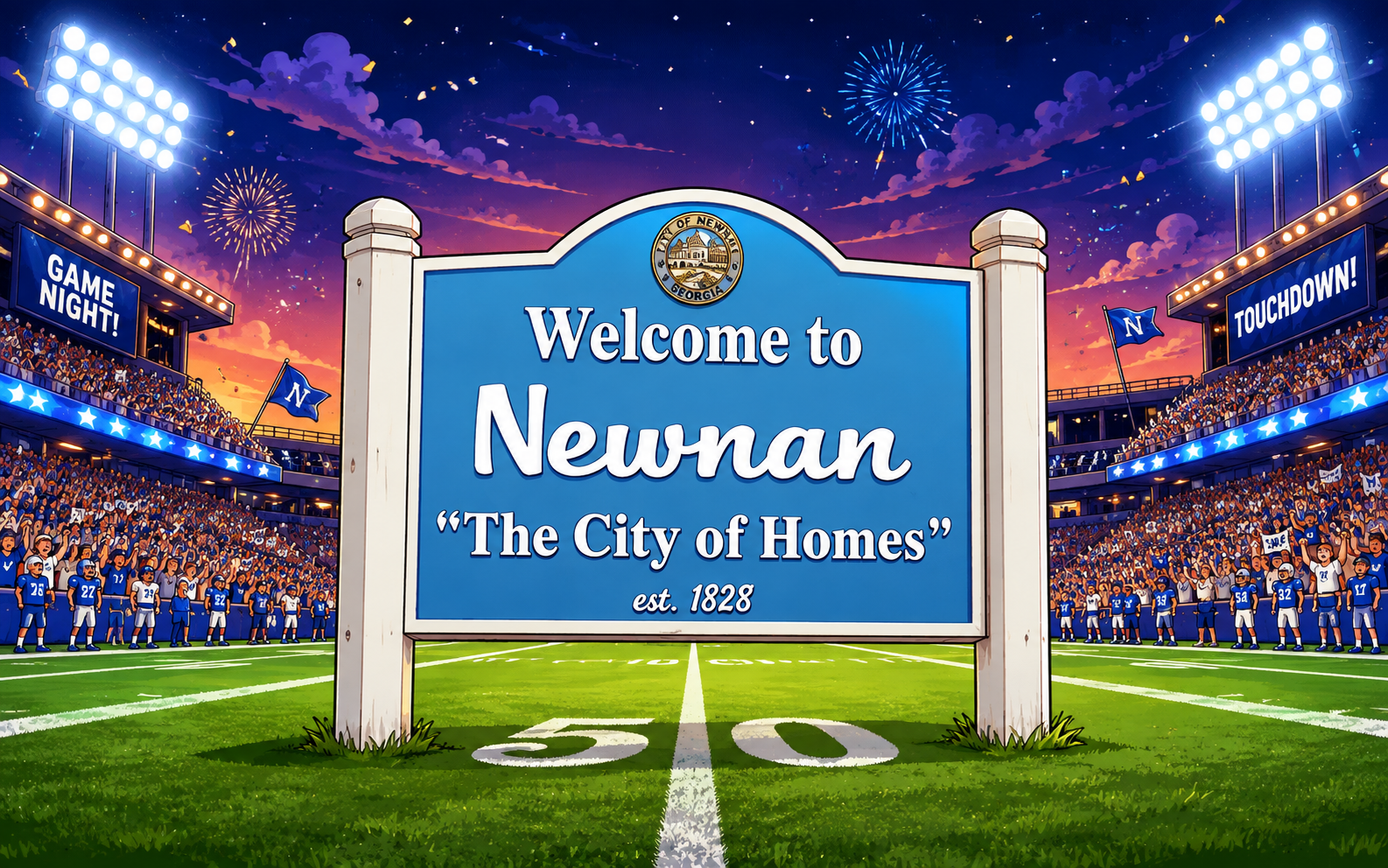Custom artwork for the 2024 first place bowl