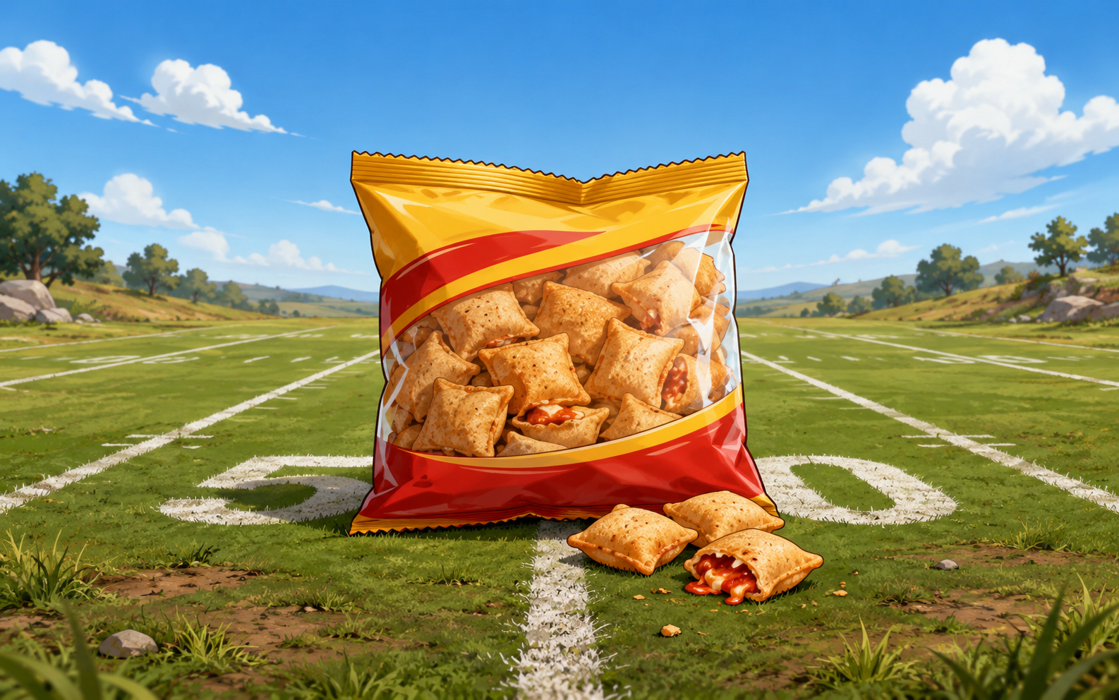 Custom artwork for the 2024 bowl